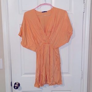Zara mini dress worn once to beach as cover up